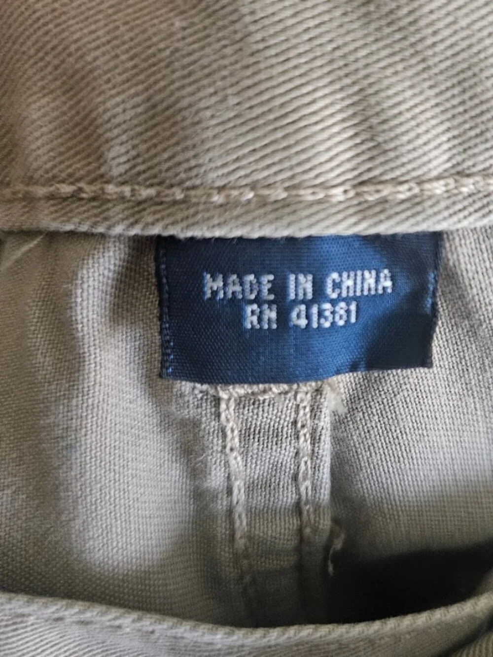 Polo Ralph Lauren 650 Straight Leg Chino Pants Mens 36x34 Tan Khaki Cotton Twill